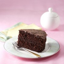 Cara membuat Moist Chocolate Almond Cake  - Resep Masakan Rumahan