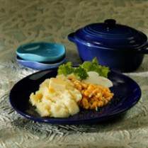 Cara membuat Corn Salad And Potato Dish - Resep Masakan Rumahan
