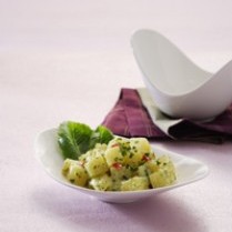 Cara membuat Spicy Potato Salad (Karibia) - Resep Masakan Rumahan