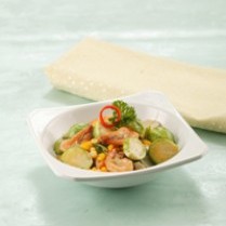 Cara membuat Brussel Udang Jagung Manis - Resep Masakan Rumahan