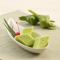 Cara membuat Cake Pandan Tape Kukus - Resep Masakan Rumahan