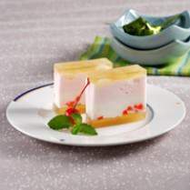 Cara membuat Puding Apel Lengkeng - Resep Masakan Rumahan