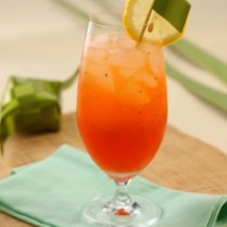 Cara membuat Orange Mandarin Soda Selasih - Resep Masakan Rumahan
