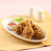 Cara membuat Ayam Goreng Tepung Oregano Pedas - Resep Masakan Rumahan
