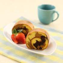 Cara membuat Bolu Gulung Trio - Resep Masakan Rumahan