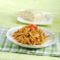 Cara membuat Rendang Ayam Suwir - Resep Masakan Rumahan