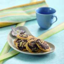 Cara membuat Lemon Marble Cookies - Resep Masakan Rumahan