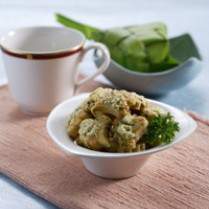Cara membuat Kue Kering Kornet Tabur Streussel - Resep Masakan Rumahan