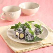 Cara membuat Klepon Taiwan Ketan Hitam - Resep Masakan Rumahan