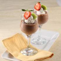 Cara membuat Chocolate Almond Parfait - Resep Masakan Rumahan