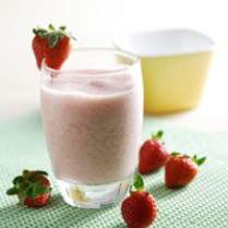 Cara membuat Banana & Strawberry Smoothies - Resep Masakan Rumahan