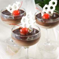 Cara membuat Chocolate Nut Cream Puding - Resep Masakan Rumahan