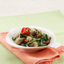 Cara membuat Horenso Tumis Kecap Jepang - Resep Masakan Rumahan