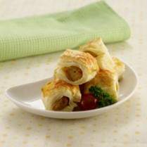 Cara membuat Chicken Sausages Roll - Resep Masakan Rumahan