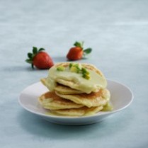 Cara membuat Chesee Pancake Avocado Sauce - Resep Masakan Rumahan