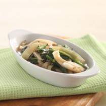 Cara membuat Tumis Kailan Jamur Tiram - Resep Masakan Rumahan