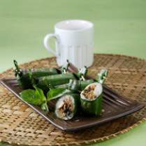 Cara membuat Lemper Bakar Oncom - Resep Masakan Rumahan
