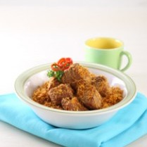 Cara membuat Tuna Goreng Bumbu Kelapa - Resep Masakan Rumahan