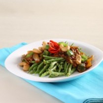 Cara membuat Buncis Masak Kacang Mede - Resep Masakan Rumahan