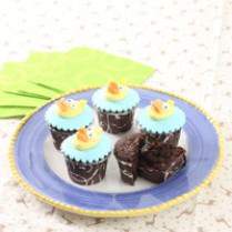Cara membuat Mini Cokelat Cup Cake  - Resep Masakan Rumahan