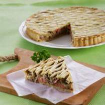 Cara membuat Meat Lover & Creamy Mushroom Havermut Pie - Resep Masakan Rumahan