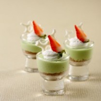 Cara membuat Greentea Cheese Cake - Resep Masakan Rumahan