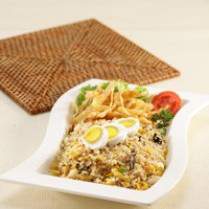 Cara membuat Nasi Goreng Kepiting Telur Asin - Resep Masakan Rumahan