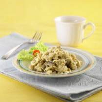 Cara membuat Mushroom Scramble Egg - Resep Masakan Rumahan