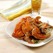 Cara membuat Crab With Yellow Curry Powder (Thailand) - Resep Masakan Rumahan