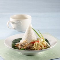 Cara membuat Nasi Opor Ayam Suwir - Resep Masakan Rumahan