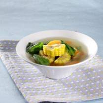 Cara membuat Sayur Bening Horenso - Resep Masakan Rumahan