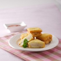 Cara membuat Roti Goreng Lapis Udang - Resep Masakan Rumahan