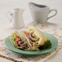 Cara membuat Garlic & Cheese Crepe Burger - Resep Masakan Rumahan
