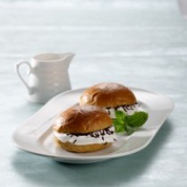Cara membuat Mocha Meises Bun - Resep Masakan Rumahan