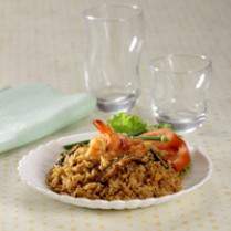 Cara membuat Nasi Goreng Ala Nonya - Resep Masakan Rumahan