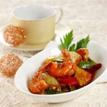 Cara membuat Shrimp Paprika - Resep Masakan Rumahan