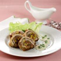 Cara membuat Rolled Up Herbs Chicken - Resep Masakan Rumahan