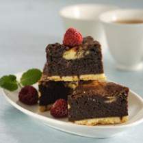 Cara membuat Marble Pie Brownies - Resep Masakan Rumahan