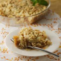 Cara membuat Baked Apple Crumble - Resep Masakan Rumahan