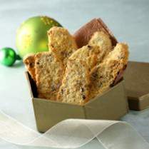 Cara membuat Cheese Almond & Choco Chips Biscotti - Resep Masakan Rumahan