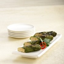 Cara membuat Otak-Otak Kelapa Daun Talas - Resep Masakan Rumahan