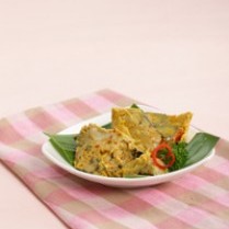 Cara membuat Pepes Jamur Bumbu Rujak - Resep Masakan Rumahan