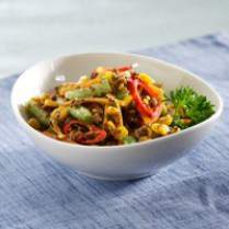 Cara membuat Buncis Tumis Daging Giling Campur Jagung - Resep Masakan Rumahan