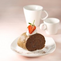 Cara membuat Bolu Gulung Cokelat Kacang - Resep Masakan Rumahan