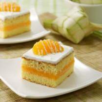 Cara membuat Vanilla & Orange Slice - Resep Masakan Rumahan