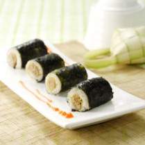 Cara membuat Lemper Gulung Nori - Resep Masakan Rumahan