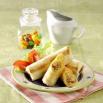 Cara membuat Sandwich Gulung Ayam - Resep Masakan Rumahan
