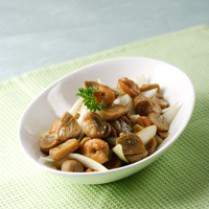 Cara membuat Jamur Cah Campur - Resep Masakan Rumahan