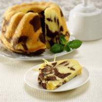 Cara membuat Marmer Cake Lemon - Resep Masakan Rumahan