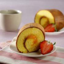Cara membuat Honey Lemon Roll Cake - Resep Masakan Rumahan